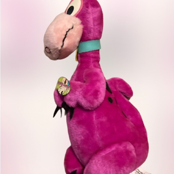 NWT vintage 1993 play by play 18 inch Dino flinstones plush - Picture 2 of 6
